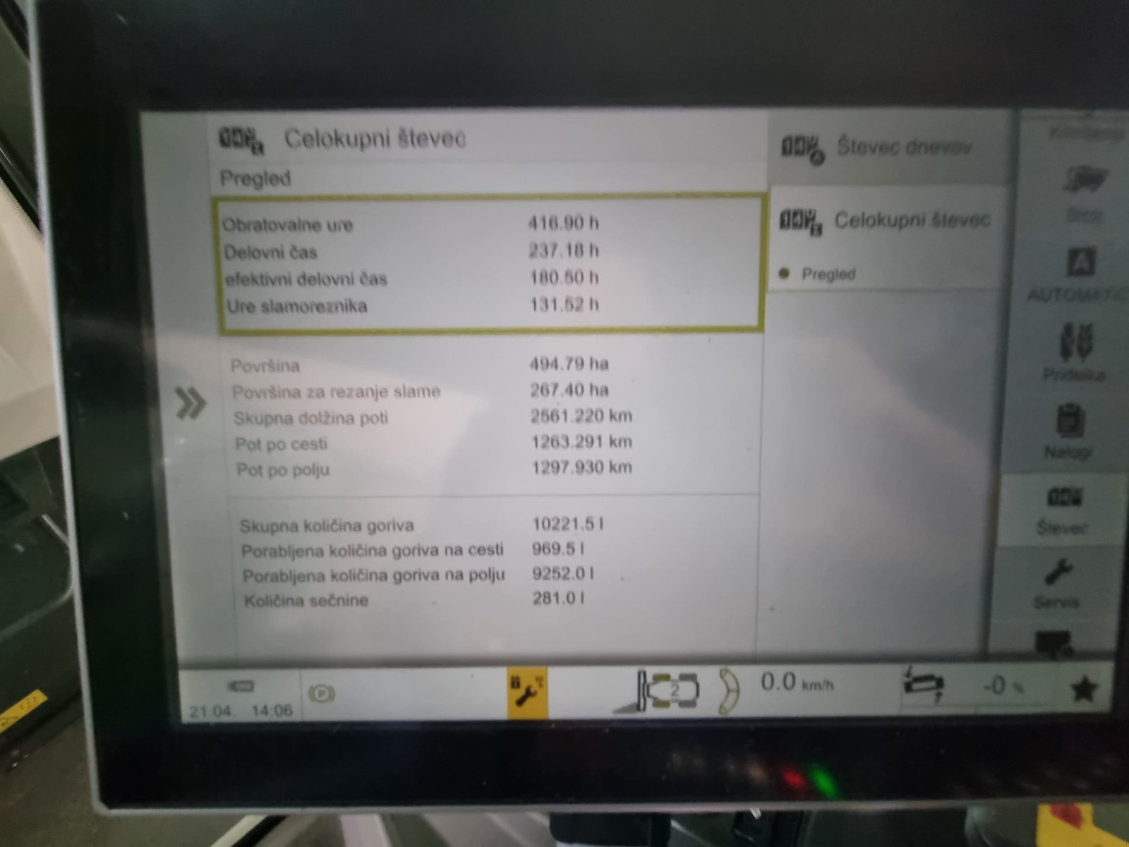 Mähdrescher des Typs CLAAS LEXION 5400, Gebrauchtmaschine in Naklo (Bild 14)