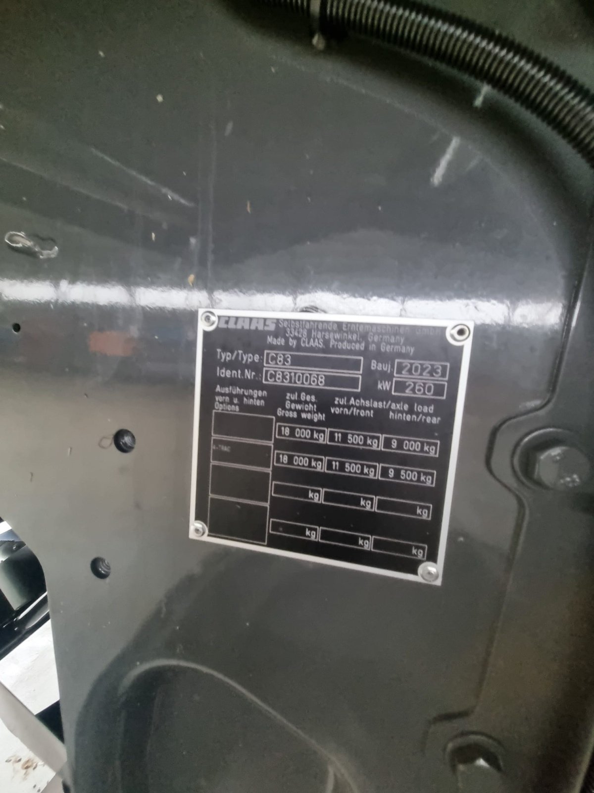 Mähdrescher des Typs CLAAS LEXION 5400, Gebrauchtmaschine in Naklo (Bild 17)