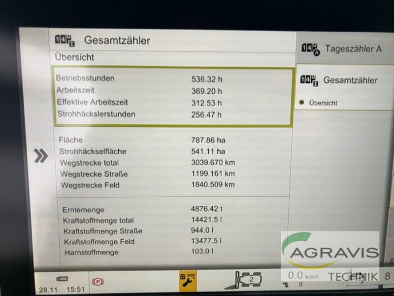 Mähdrescher typu CLAAS LEXION 5400, Gebrauchtmaschine v Fritzlar (Obrázek 15)