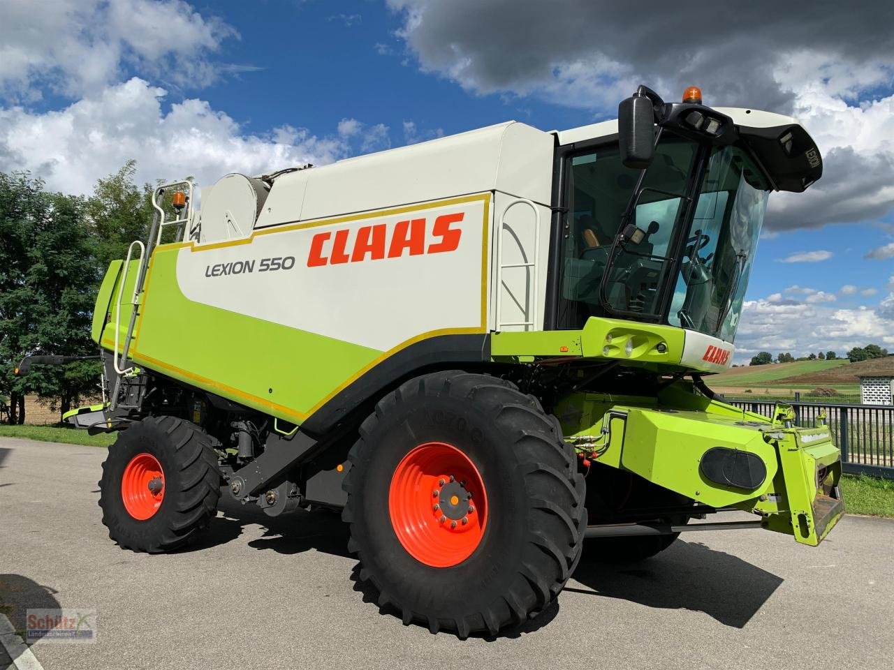 Mähdrescher типа CLAAS Lexion 550 mit Schneidwerk V660, 3D, Klimaautomatik, gepflegter Zustand, Gebrauchtmaschine в Schierling (Фотография 3)