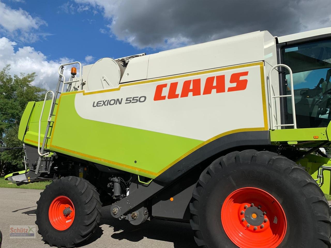 Mähdrescher typu CLAAS Lexion 550 mit Schneidwerk V660, 3D und Klimaautomatik, gepflegter Zustand, Baujahr 2009, Gebrauchtmaschine v Schierling (Obrázek 4)