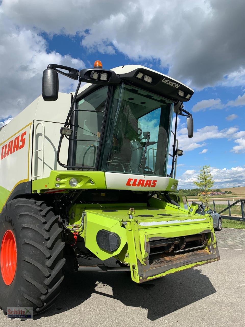 Mähdrescher typu CLAAS Lexion 550 mit Schneidwerk V660, 3D und Klimaautomatik, gepflegter Zustand, Baujahr 2009, Gebrauchtmaschine v Schierling (Obrázek 5)