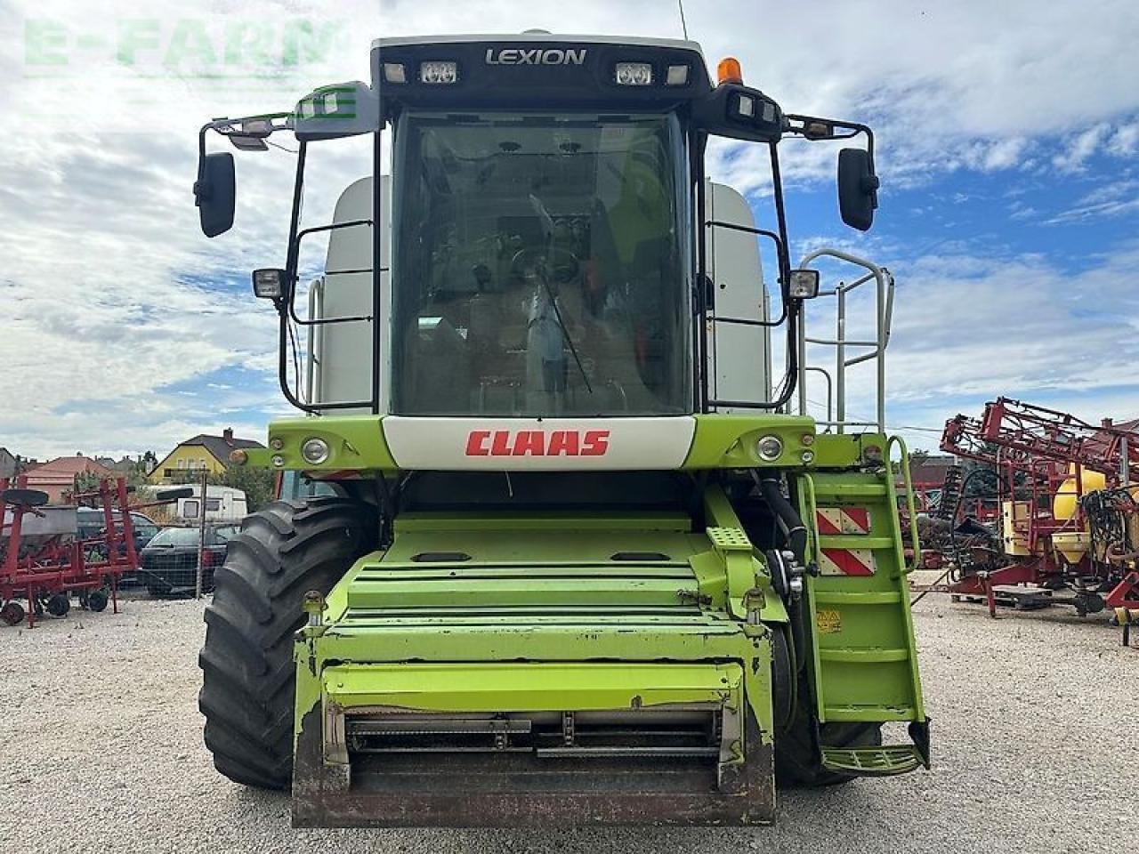 Mähdrescher tip CLAAS lexion 550, Gebrauchtmaschine in SZEGED (Poză 2)