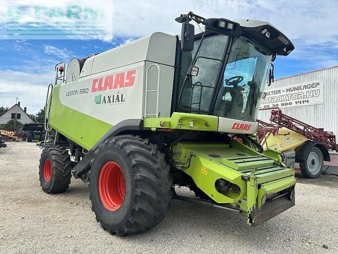 Mähdrescher tip CLAAS lexion 550, Gebrauchtmaschine in SZEGED (Poză 3)