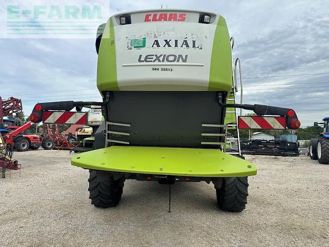 Mähdrescher du type CLAAS lexion 550, Gebrauchtmaschine en SZEGED (Photo 7)