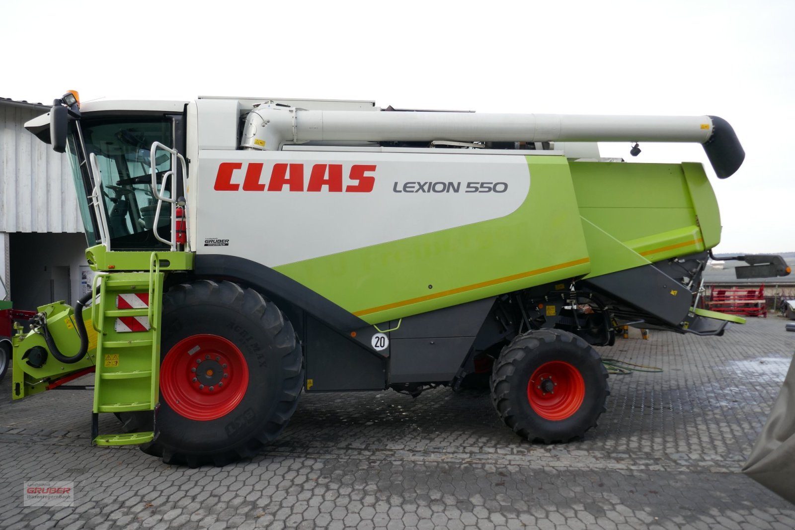 Mähdrescher typu CLAAS Lexion 550, Gebrauchtmaschine v Dorfen (Obrázek 7)