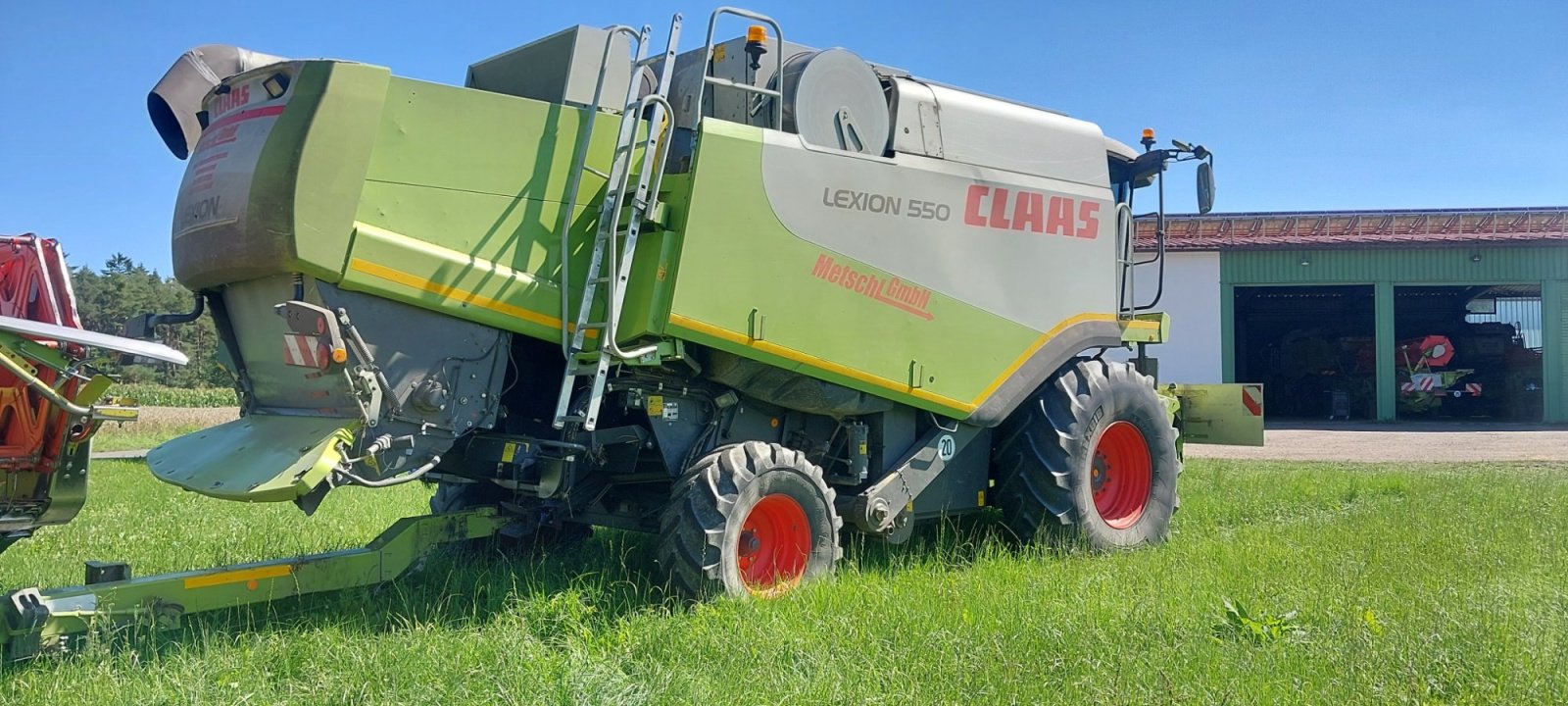 Mähdrescher del tipo CLAAS Lexion 550, Gebrauchtmaschine In Kümmersbruck (Immagine 4)
