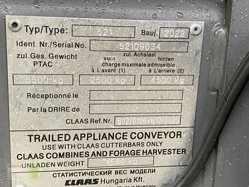 Mähdrescher des Typs CLAAS LEXION 5500 MONTANA ALLRAD, Gebrauchtmaschine in Vohburg (Bild 21)