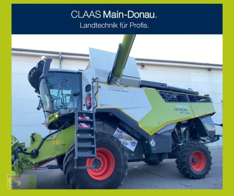 Mähdrescher des Typs CLAAS LEXION 5500 MONTANA ALLRAD, Gebrauchtmaschine in Vohburg (Bild 1)