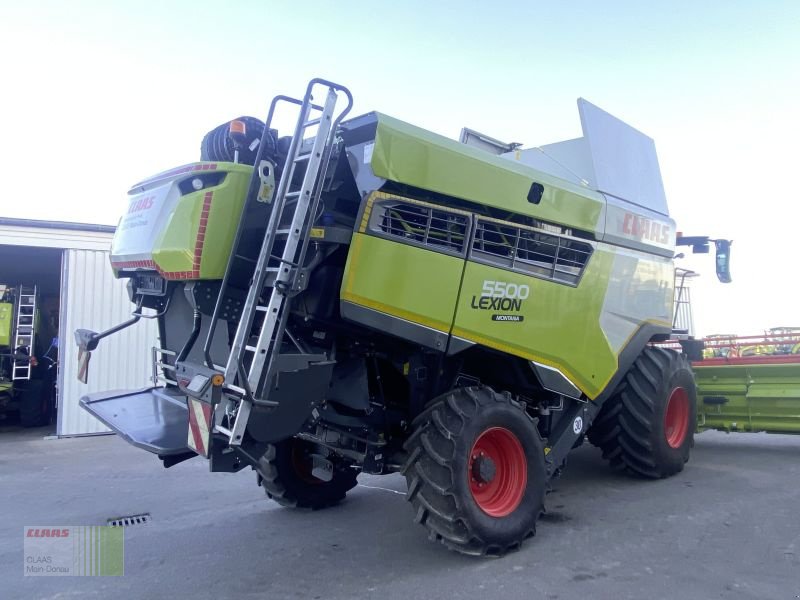 Mähdrescher des Typs CLAAS LEXION 5500 MONTANA ALLRAD, Gebrauchtmaschine in Vohburg (Bild 3)