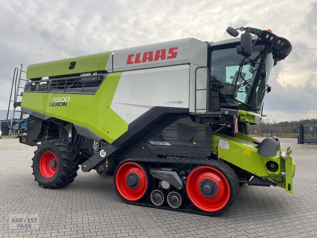 Mähdrescher des Typs CLAAS LEXION 5500 TT *Allrad*, Gebrauchtmaschine in Emsbüren (Bild 7)