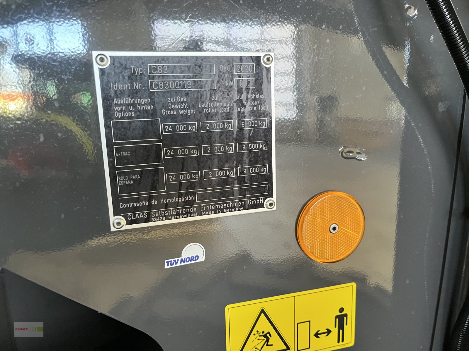 Mähdrescher za tip CLAAS Lexion 5500 TT PREISREDUZIERT, Gebrauchtmaschine u Langenau (Slika 8)