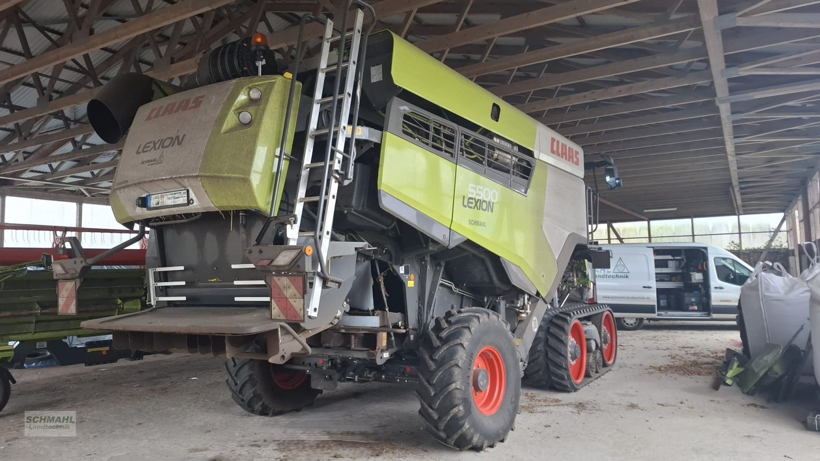 Mähdrescher tipa CLAAS LEXION 5500 TT, Gebrauchtmaschine u Woltersdorf (Slika 4)