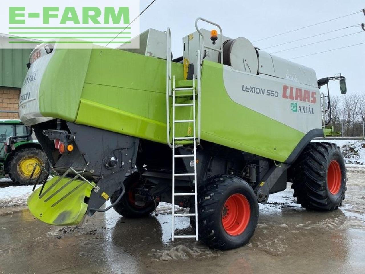 Mähdrescher typu CLAAS lexion 560 4wd, Gebrauchtmaschine w SZEGED (Zdjęcie 5)