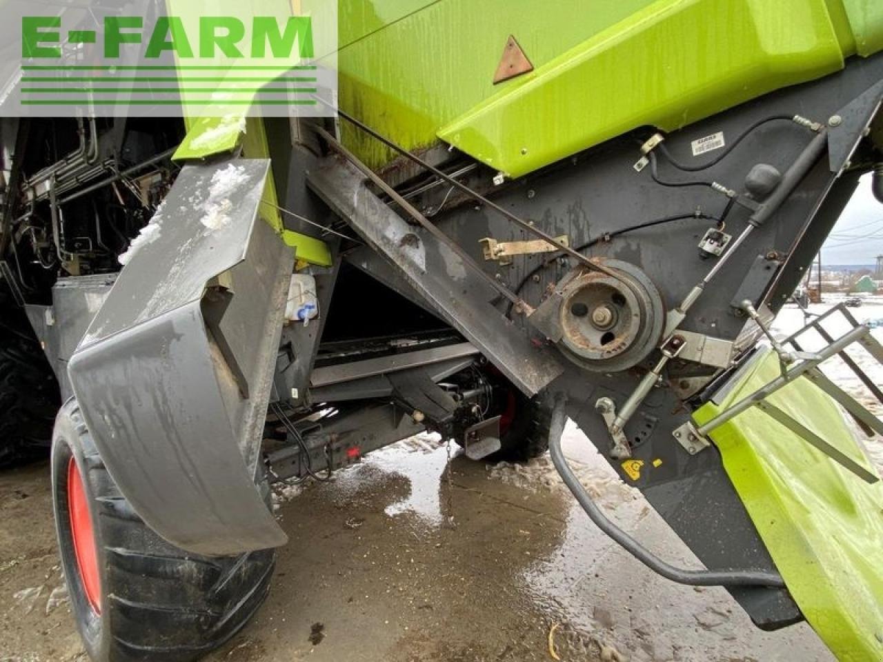 Mähdrescher typu CLAAS lexion 560 4wd, Gebrauchtmaschine w SZEGED (Zdjęcie 19)