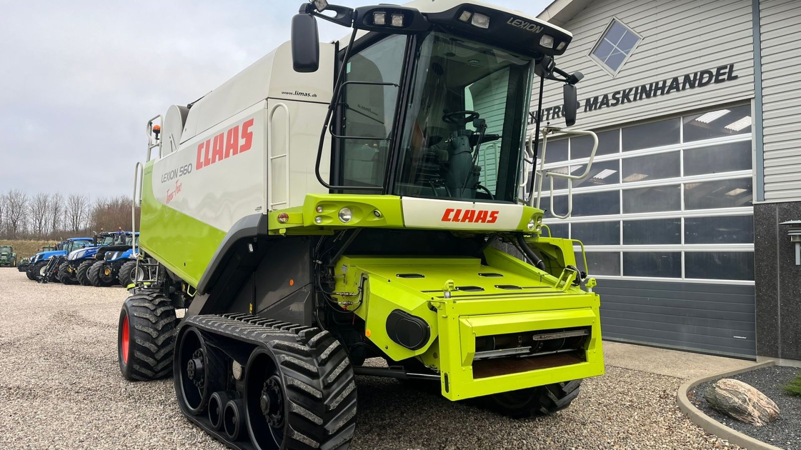 Mähdrescher del tipo CLAAS LEXION 560 Med ny bælter og 4wd, Gebrauchtmaschine en Lintrup (Imagen 23)
