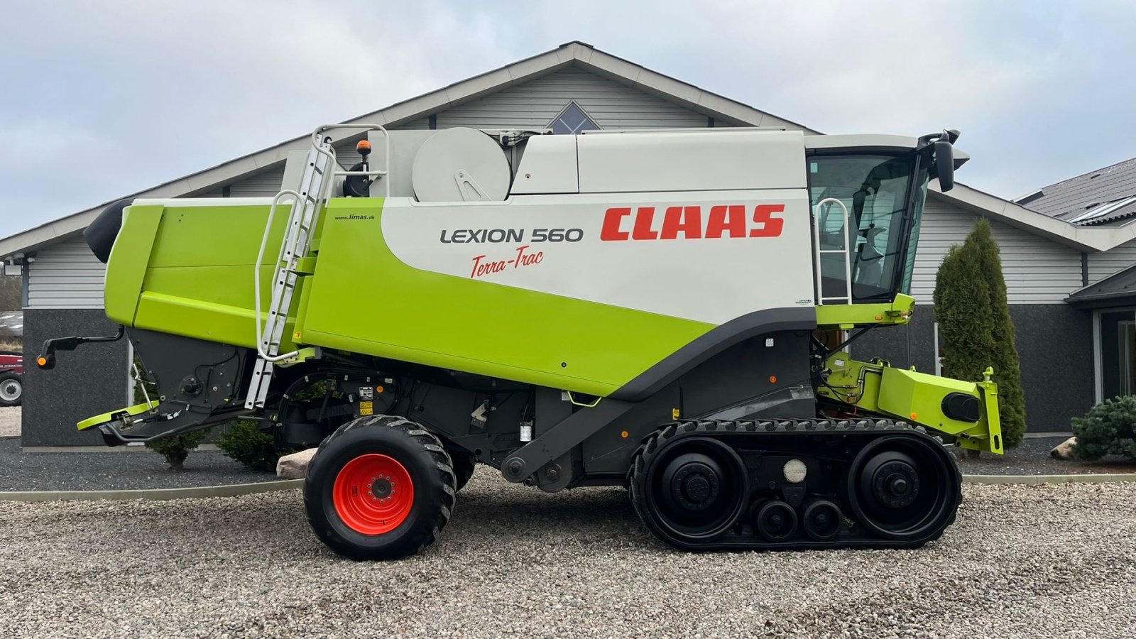 Mähdrescher del tipo CLAAS LEXION 560 Med ny bælter og 4wd, Gebrauchtmaschine en Lintrup (Imagen 14)