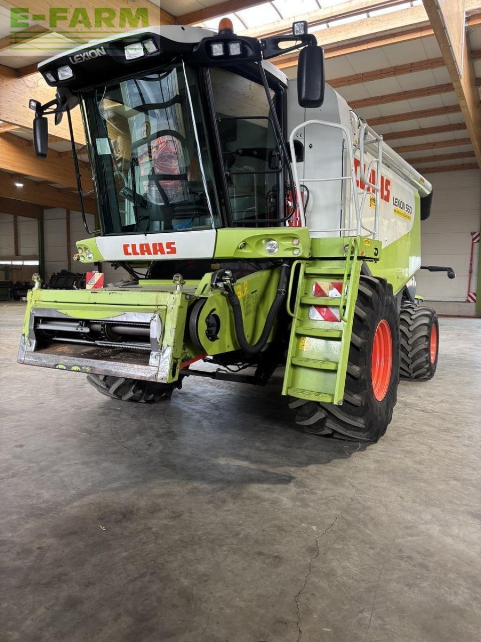 Mähdrescher typu CLAAS lexion 560, Gebrauchtmaschine v WIESELBURG (Obrázek 1)