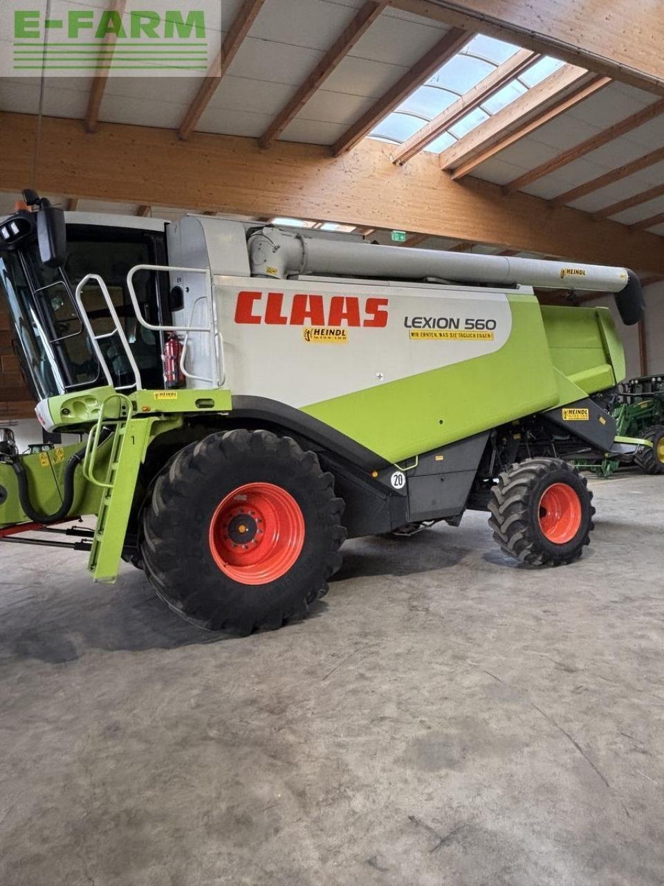 Mähdrescher typu CLAAS lexion 560, Gebrauchtmaschine v WIESELBURG (Obrázek 2)
