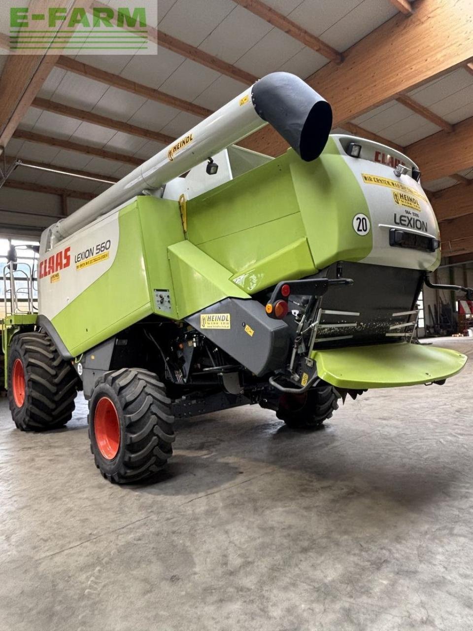 Mähdrescher typu CLAAS lexion 560, Gebrauchtmaschine v WIESELBURG (Obrázek 3)