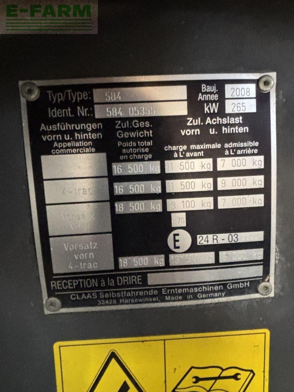 Mähdrescher typu CLAAS lexion 560, Gebrauchtmaschine v WIESELBURG (Obrázek 8)