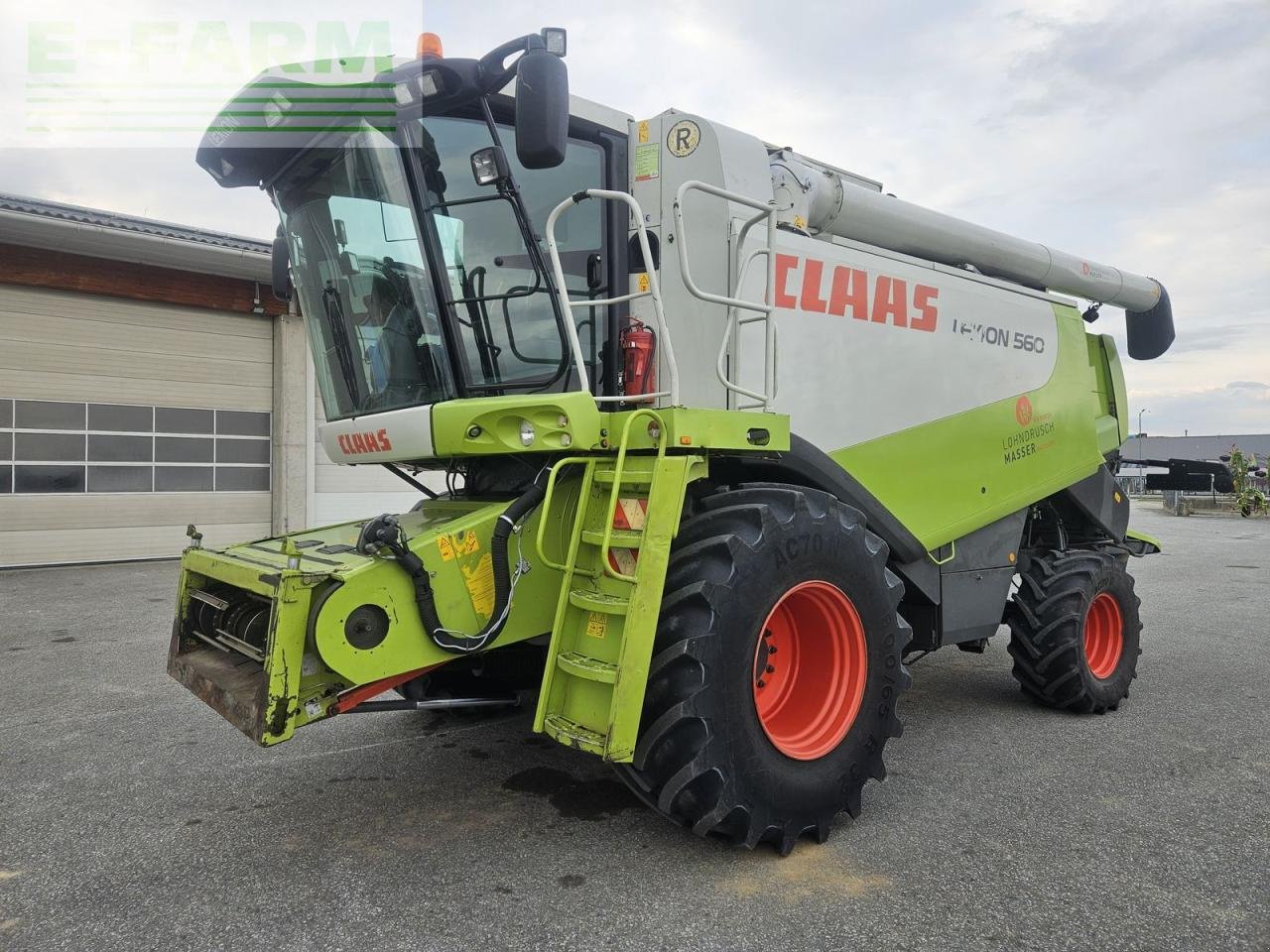 Mähdrescher του τύπου CLAAS lexion 560, Gebrauchtmaschine σε ILZ (Φωτογραφία 1)