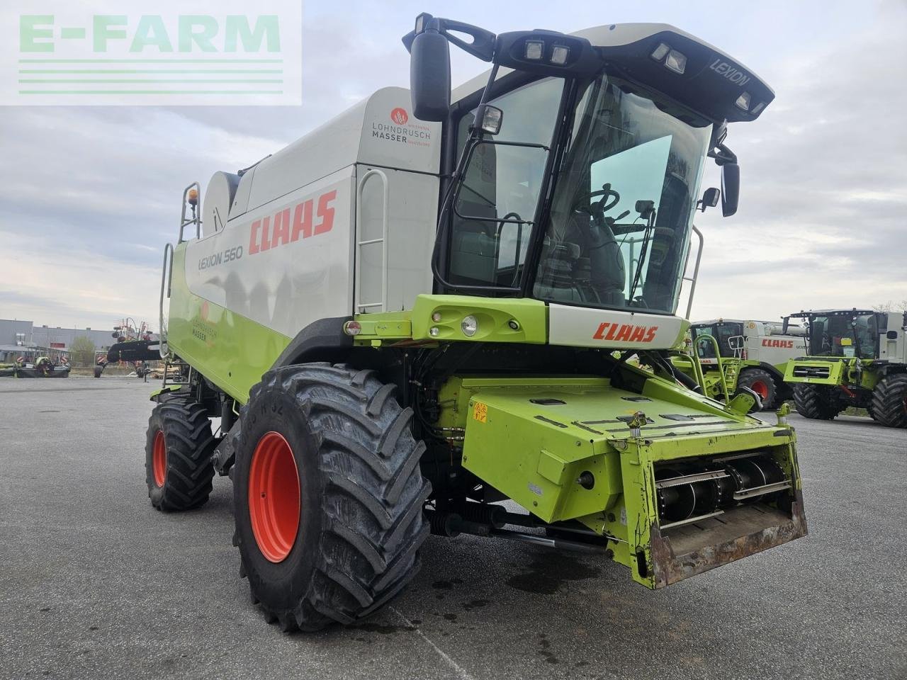 Mähdrescher του τύπου CLAAS lexion 560, Gebrauchtmaschine σε ILZ (Φωτογραφία 3)