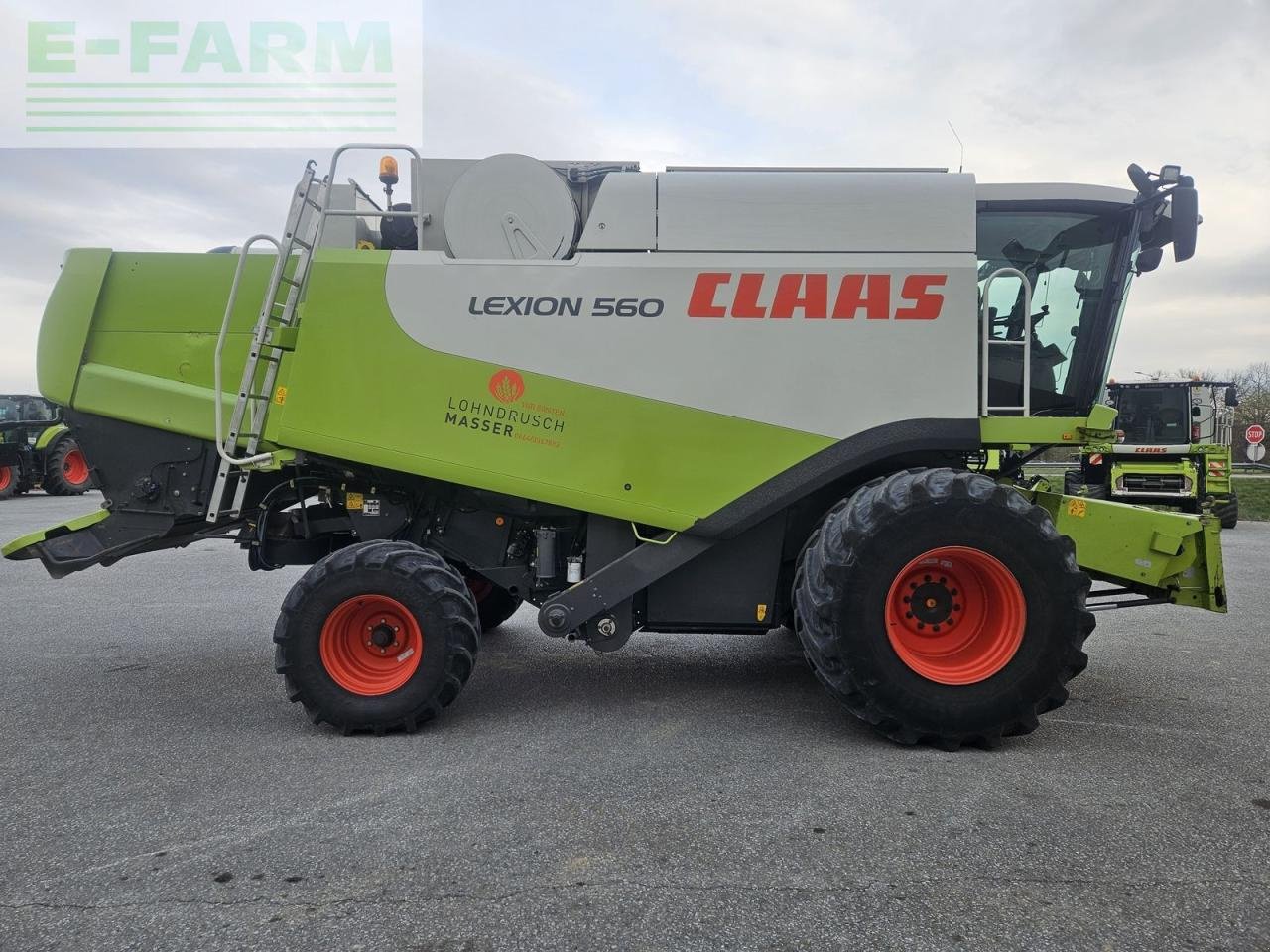 Mähdrescher του τύπου CLAAS lexion 560, Gebrauchtmaschine σε ILZ (Φωτογραφία 4)