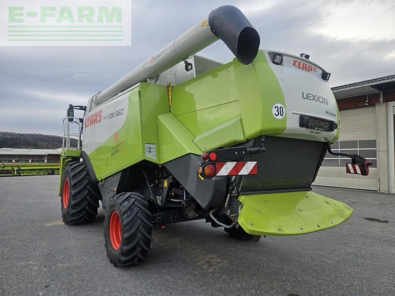 Mähdrescher του τύπου CLAAS lexion 560, Gebrauchtmaschine σε ILZ (Φωτογραφία 8)