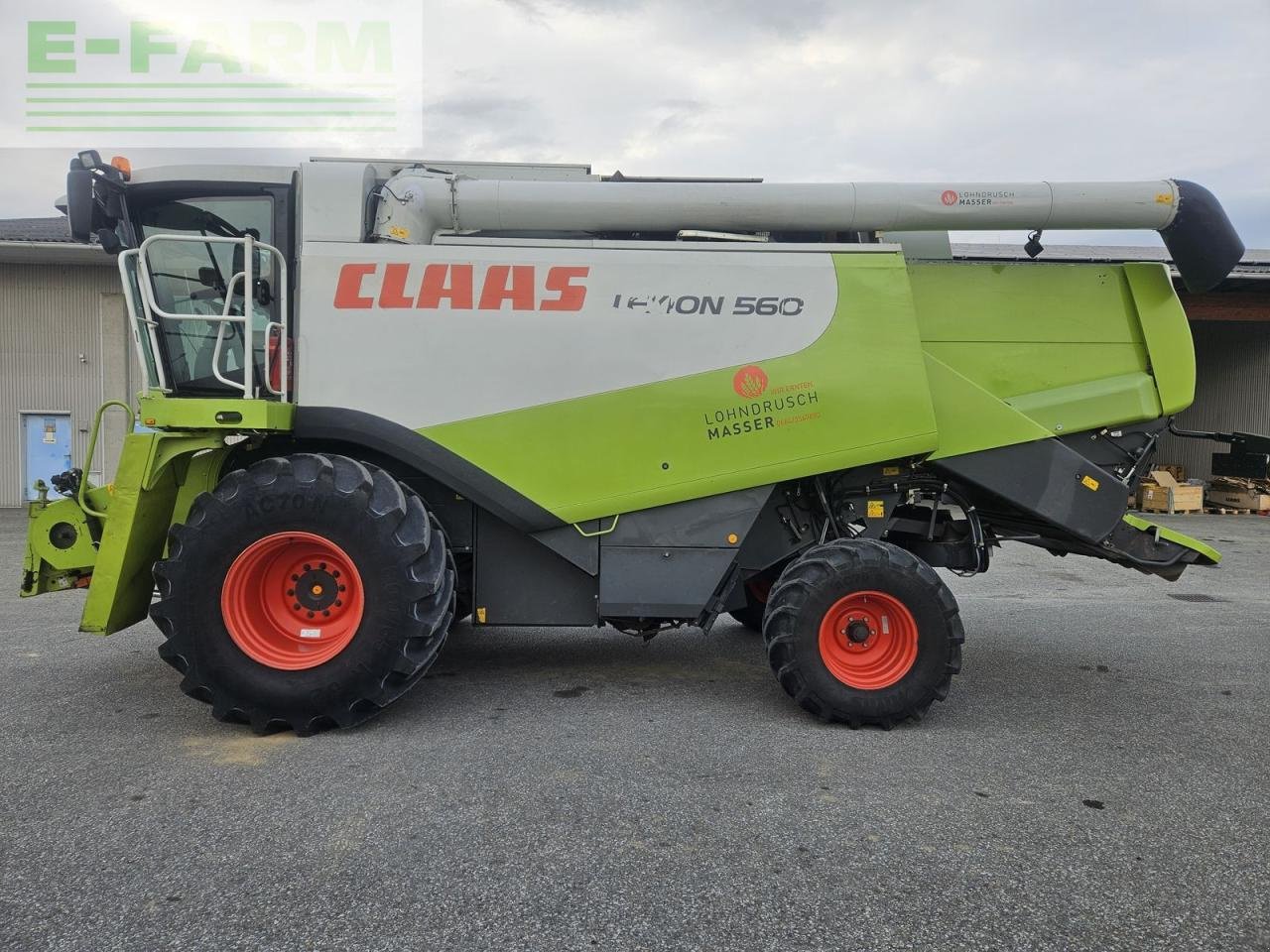 Mähdrescher του τύπου CLAAS lexion 560, Gebrauchtmaschine σε ILZ (Φωτογραφία 9)