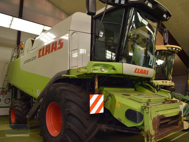 Mähdrescher des Typs CLAAS Lexion 570 *3-D* *4x4*, Gebrauchtmaschine in Oyten (Bild 1)