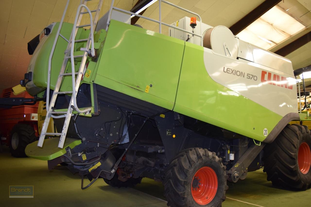 Mähdrescher of the type CLAAS Lexion 570 *3-D* *4x4*, Gebrauchtmaschine in Oyten (Picture 4)