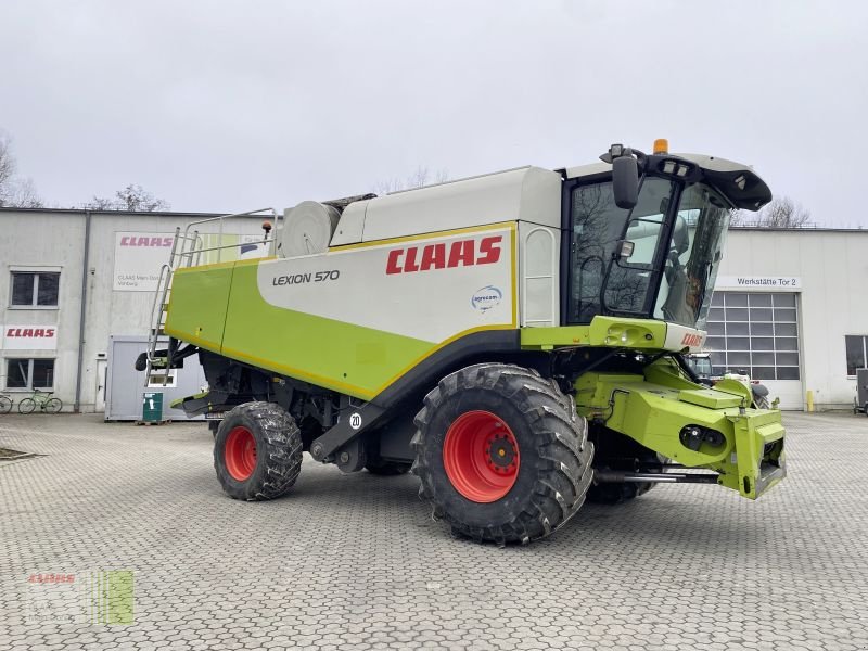 Mähdrescher Türe ait CLAAS LEXION 570 4 WD, Gebrauchtmaschine içinde Vohburg (resim 1)