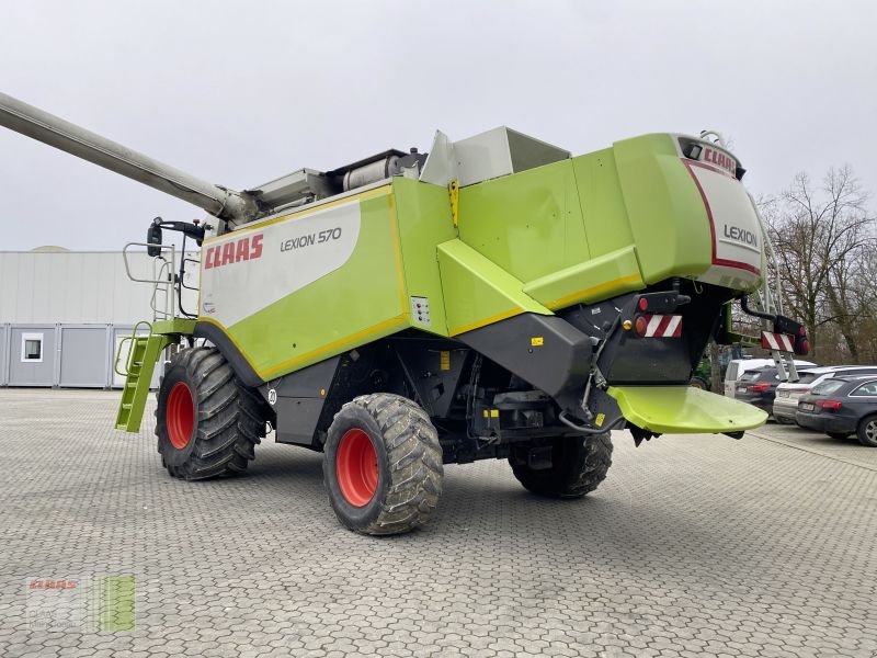 Mähdrescher of the type CLAAS LEXION 570 4 WD, Gebrauchtmaschine in Vohburg (Picture 3)