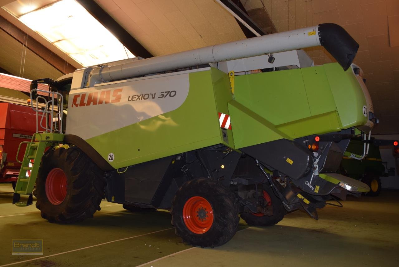 Mähdrescher des Typs CLAAS Lexion 570  *4x4*, Gebrauchtmaschine in Oyten (Bild 4)