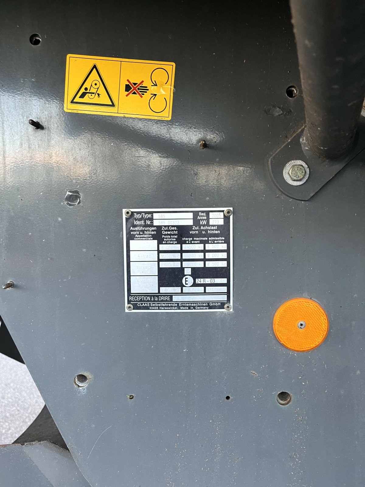 Mähdrescher типа CLAAS LEXION 570 CEREALIERES !2100HB, Gebrauchtmaschine в PONTIVY (Фотография 10)