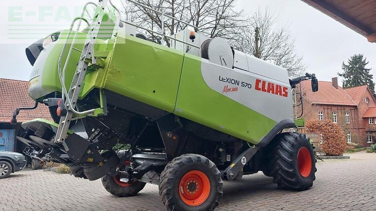 Mähdrescher типа CLAAS lexion 570 montana, 3d, mit vario 750, laser pilot, Gebrauchtmaschine в WALDKAPPEL-BISCHHAUSEN (Фотография 1)