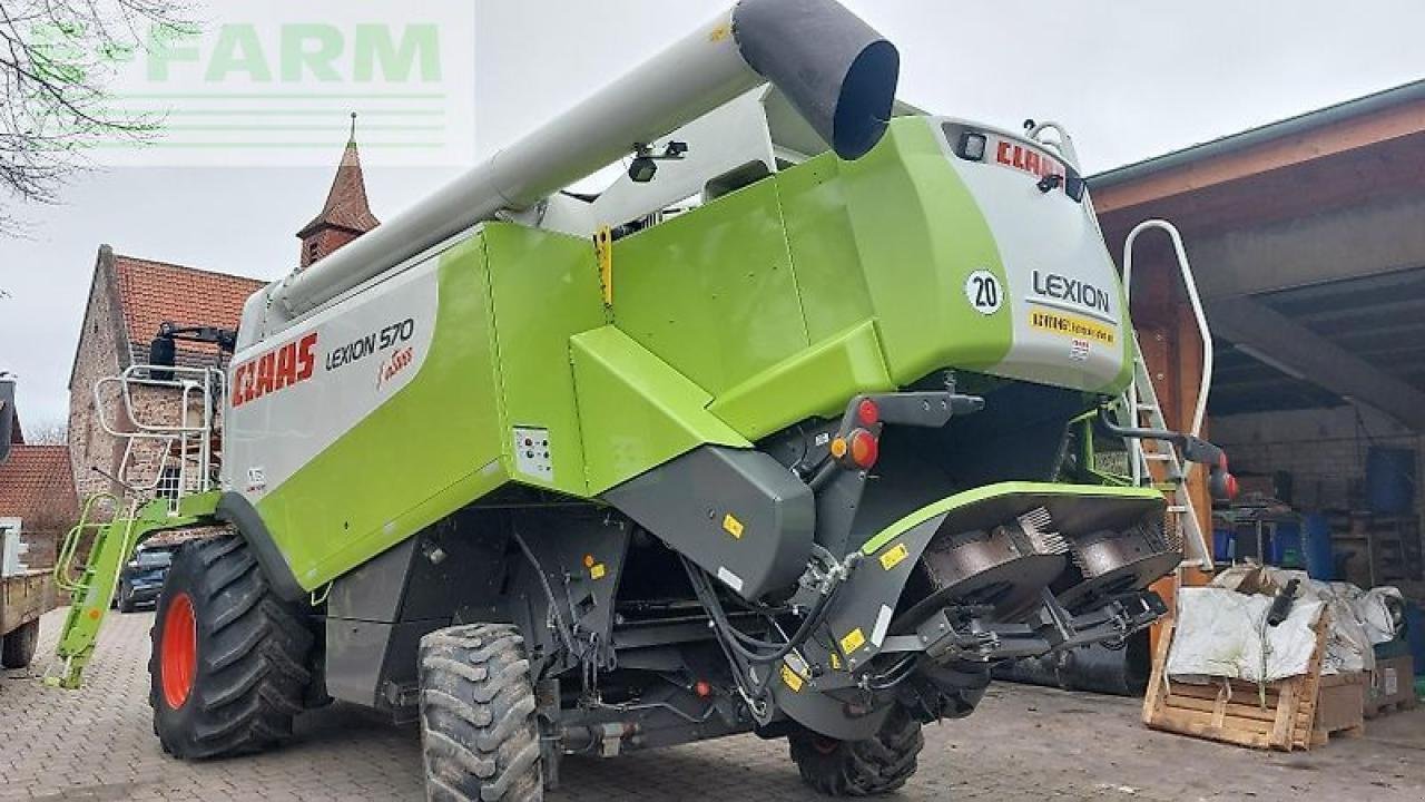 Mähdrescher типа CLAAS lexion 570 montana, 3d, mit vario 750, laser pilot, Gebrauchtmaschine в WALDKAPPEL-BISCHHAUSEN (Фотография 3)
