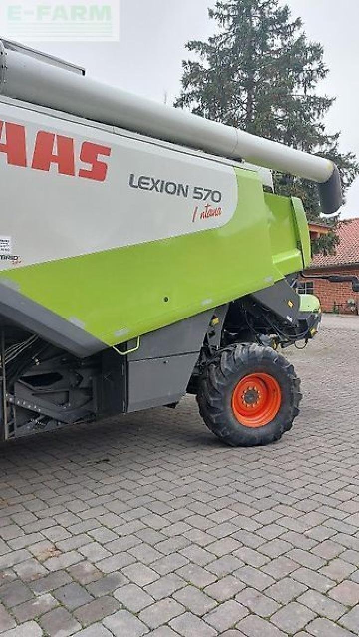 Mähdrescher типа CLAAS lexion 570 montana, 3d, mit vario 750, laser pilot, Gebrauchtmaschine в WALDKAPPEL-BISCHHAUSEN (Фотография 7)