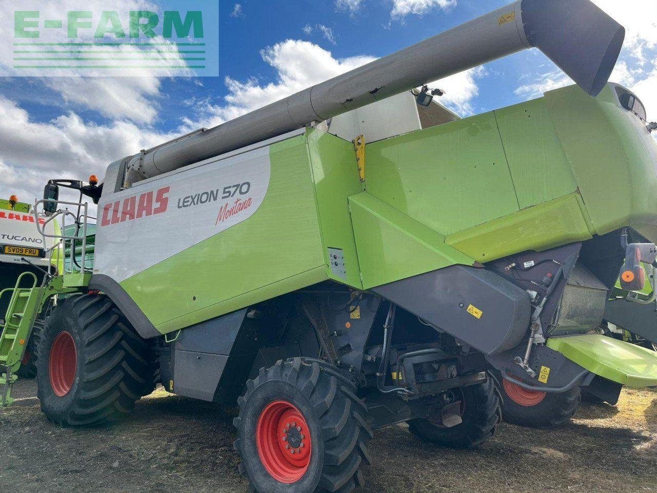 Mähdrescher typu CLAAS LEXION 570 MONTANA, Gebrauchtmaschine v HUNTLY (Obrázek 3)