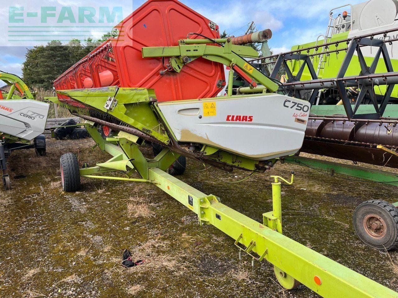 Mähdrescher typu CLAAS LEXION 570 MONTANA, Gebrauchtmaschine v HUNTLY (Obrázek 14)