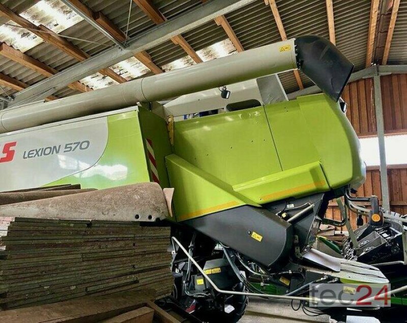 Mähdrescher typu CLAAS lexion 570 Montana, Gebrauchtmaschine w Östringen (Zdjęcie 5)