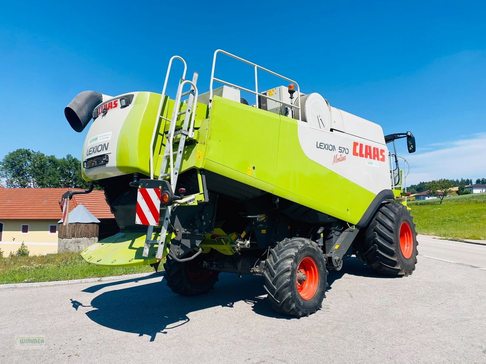 Mähdrescher des Typs CLAAS Lexion 570 Montana, Gebrauchtmaschine in Kematen (Bild 28)