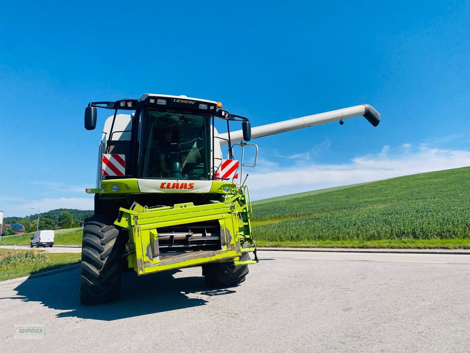 Mähdrescher des Typs CLAAS Lexion 570 Montana, Gebrauchtmaschine in Kematen (Bild 9)