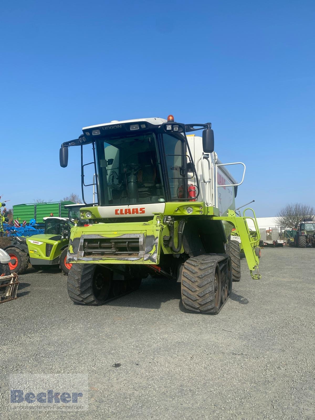 Mähdrescher del tipo CLAAS Lexion 570 TT, Gebrauchtmaschine In Weimar-Niederwalgern (Immagine 3)