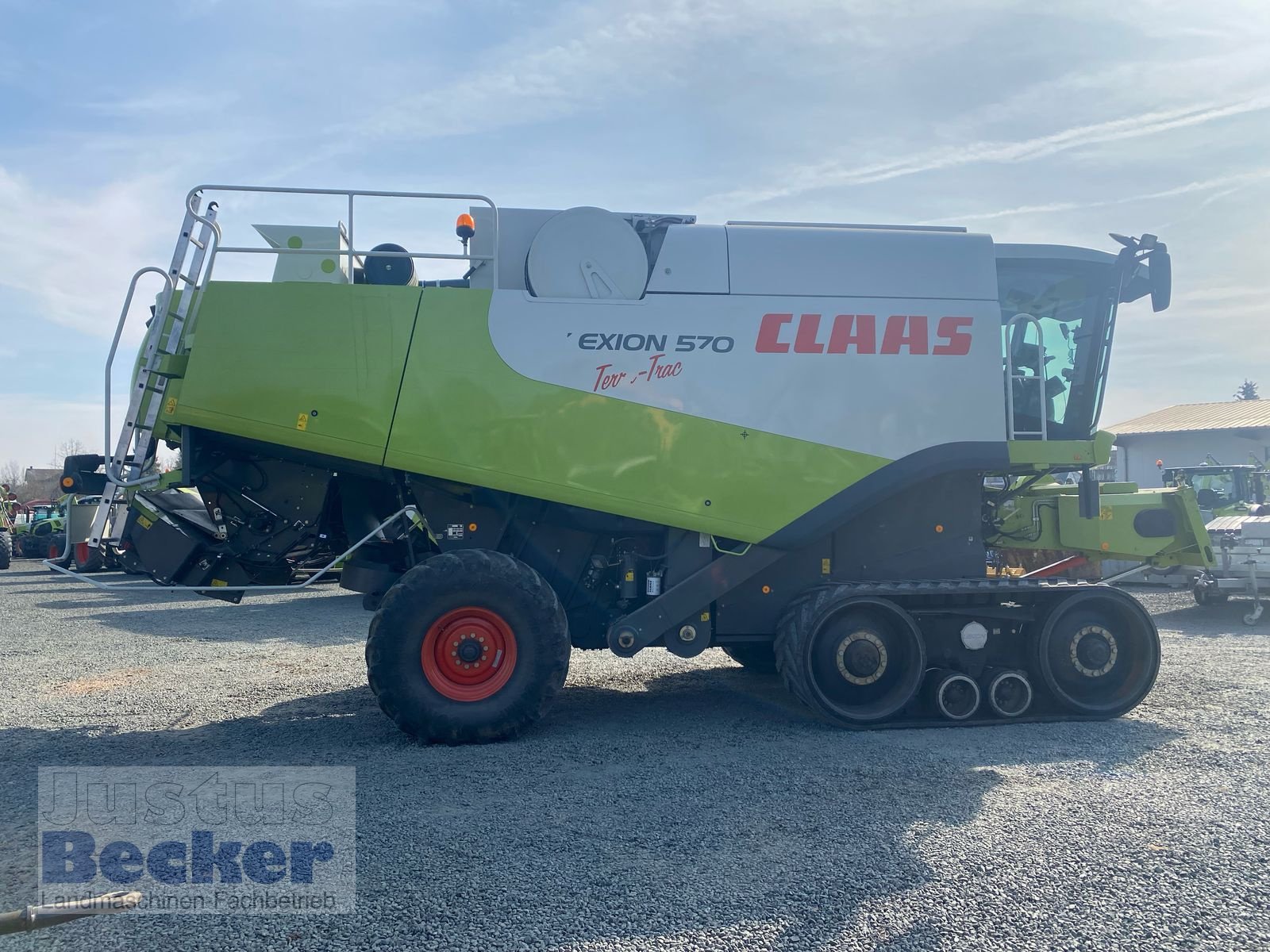 Mähdrescher del tipo CLAAS Lexion 570 TT, Gebrauchtmaschine In Weimar-Niederwalgern (Immagine 5)