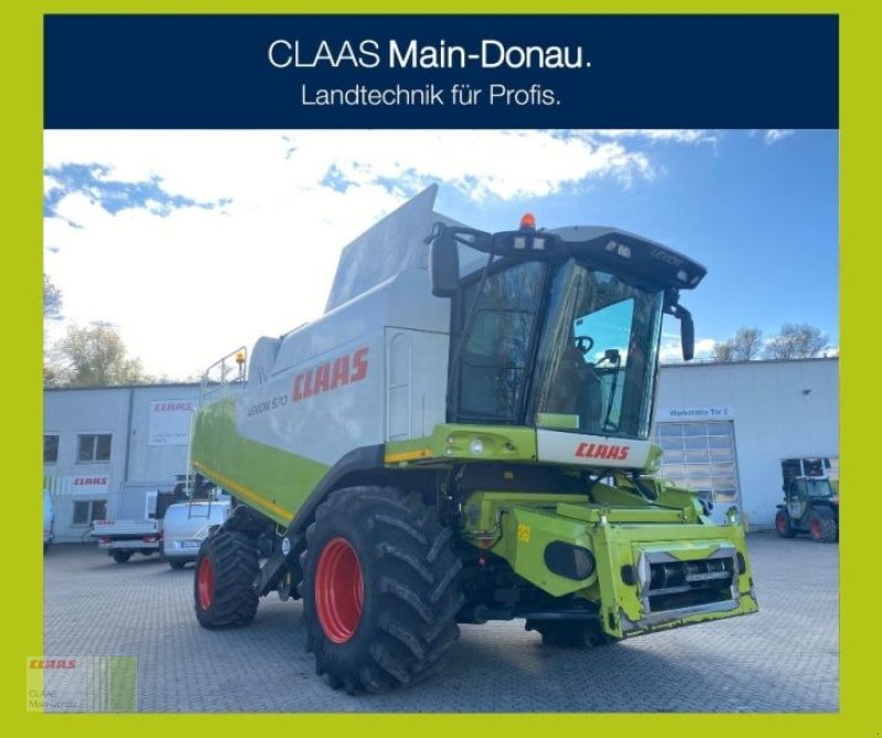 Mähdrescher des Typs CLAAS LEXION 570 + V750 + TW, Gebrauchtmaschine in Vohburg (Bild 1)