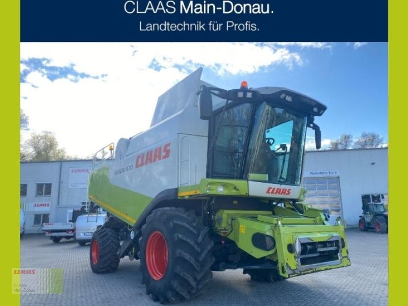 Mähdrescher za tip CLAAS LEXION 570 + V750 + TW, Gebrauchtmaschine u Vohburg
