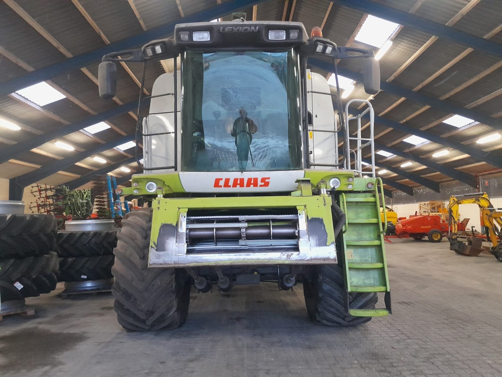 Mähdrescher van het type CLAAS LEXION 570, Gebrauchtmaschine in Thisted (Foto 3)