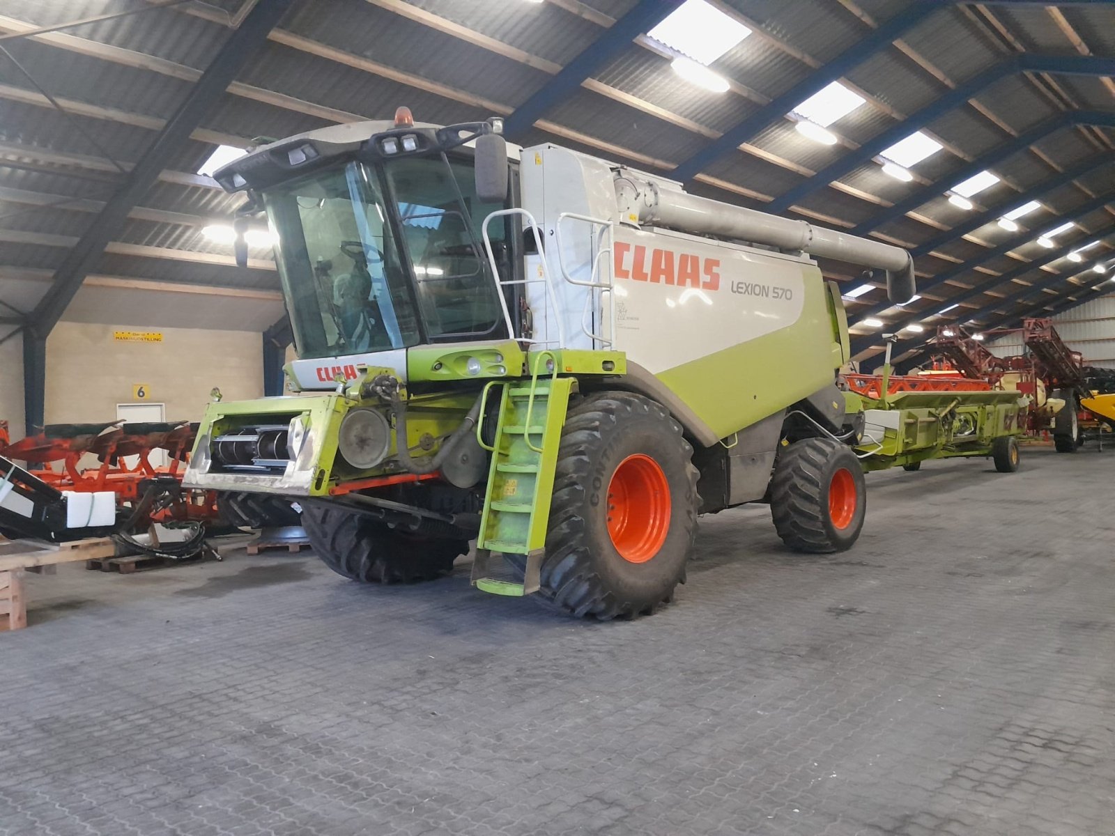 Mähdrescher van het type CLAAS LEXION 570, Gebrauchtmaschine in Thisted (Foto 1)